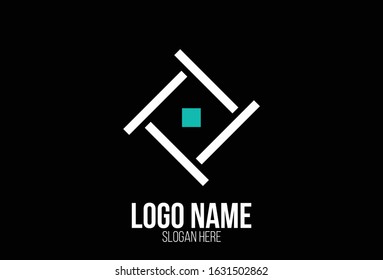 Abstract logo. Minimalistic logo design. Creative logo. Beautiful and simple element.