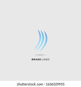 Abstract logo. Minimalistic logo design. Creative logo. Beautiful.