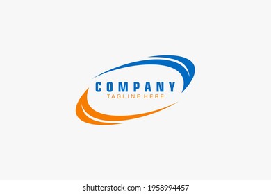 Abstract logo. Minimalistic logo design. Creative logo. Beautiful and simple.