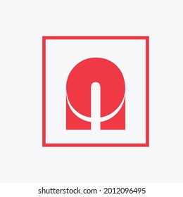 Abstract logo. Minimalistic logo design. Creative logo. Logo can be used for icon, brand, identity, corporate, and business company design vector