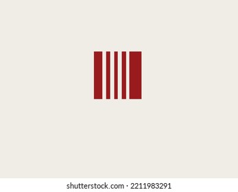 Abstract logo. Minimalistic logo design. Creative logo. Beautiful and simple element. Flat Icon For Web, Apps, Or Design Product.