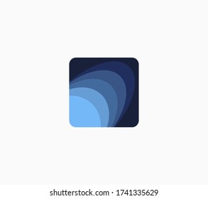 Abstract logo for modern energy or technology company identity.