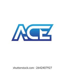 аestilo moderno do logotipo abstrato ce