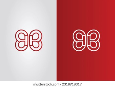Abstract logo or monogram.. BB letter logo icon.. use for business, corporate etc..