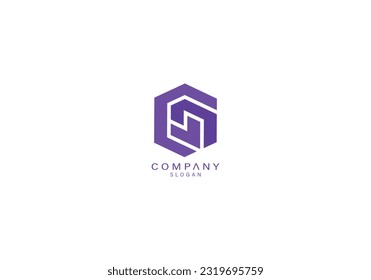 Abstraktes Logo oder Monogramm. geometrisches Logo und LETTER G Icon Logo.. Nutzung für Unternehmen, Unternehmen usw.