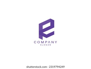 Abstract logo or monogram.. geometric shape logo and LETTER R icon logo.. use for business, corporate etc..