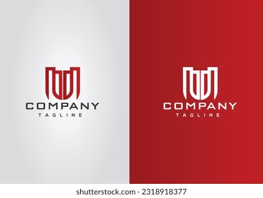 Abstract logo or monogram.. M letter logo icon.. use for business, corporate etc..