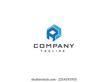 Logo abstracto o monograma. Icono del logotipo de la letra RD.. uso para empresas, empresas, etc.