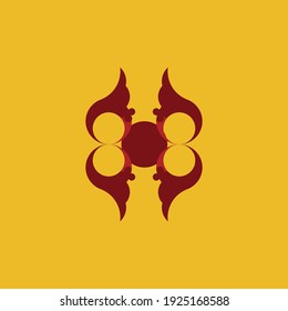 abstract logo natural vector illustrasion