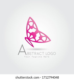Abstract logo ornament design vector.