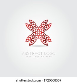 Vector de diseño del símbolo del logotipo abstracto
