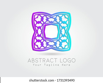 Abstract Logo ornament design vector suitable for your company, symbol, business.