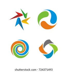 Abstract Logo Package Design Vector