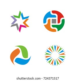Abstract Logo Package Design Vector