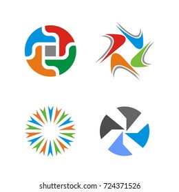 Abstract Logo Package Design Vector