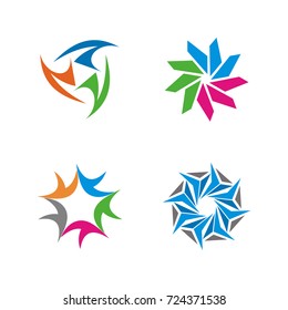 Abstract Logo Package Design Vector