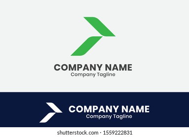 Abstract logo. Premium and minimalist simple logo template for your company. 