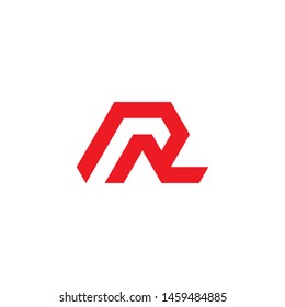 Abstract Logo R vector design