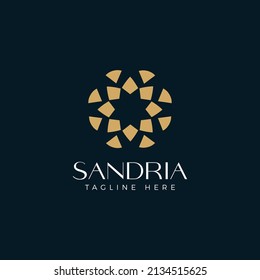 Abstract Logo Shape Design Template for Brand Identity. Absrtact Logo Identity for Branding, Business, Appare, Fasion, Jewellery and Luxury Brand