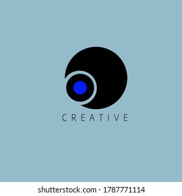 abstract logo. simple logo design.