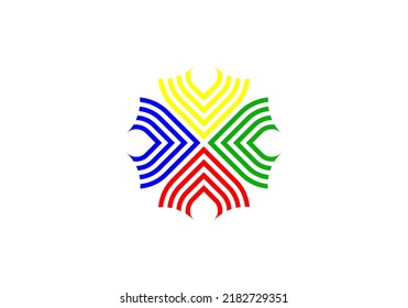 Abstract Logo simple and unique design