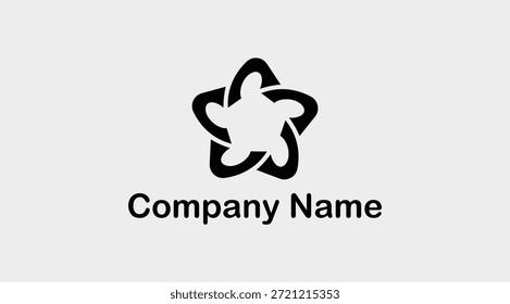 Logotipo Abstractas Marca de logotipo de Vector social