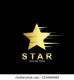 Abstract logo star design. Icon star vector template