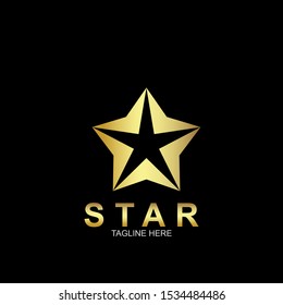 Abstract logo star design. Icon star vector template