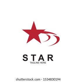 Abstract logo star design. Icon star vector template
