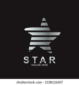 Abstract logo star design. Icon star vector template