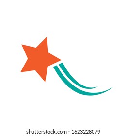 Abstract logo star design. Icon star vector template
