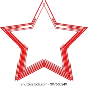 Abstract Logo Star Icon