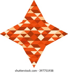 Abstract Logo Star Icon
