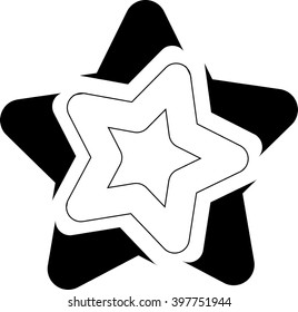 Abstract Logo Star Icon