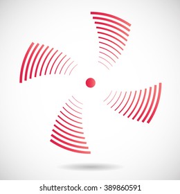 Abstract Logo with stripes. Logo Design for your company.