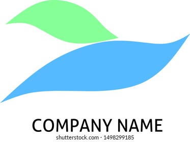 Abstract logo style business. Vector logo template.
