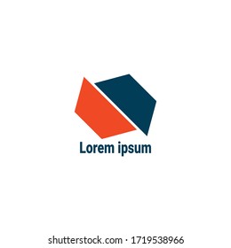 Abstract logo suitable for brand and company