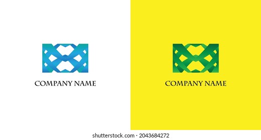 abstract logo suitable for a company or business