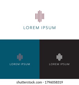Plantilla de diseño de símbolos de logotipo abstracto