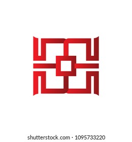 abstract logo template