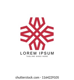 abstract logo template