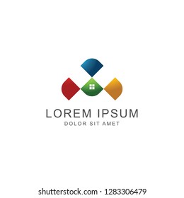 abstract logo template