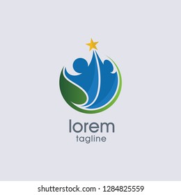 Abstract logo template