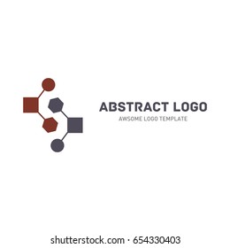 Abstract logo template. 