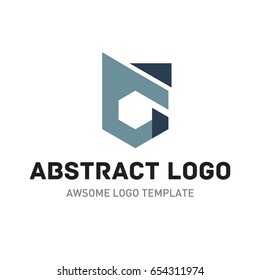 Abstract logo template. Business logo template