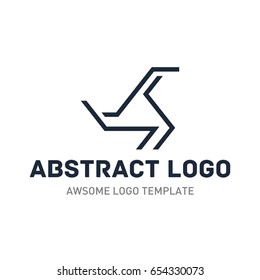 Abstract logo template. Business logo template