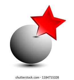 abstract logo template  circle and star ready use for company  real estate  technology  architect  etc  vector illustration download in eps10