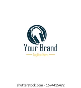 Abstract Logo Template Company art, music, instrument