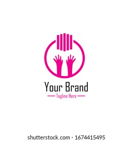 Abstract Logo Template Company art, music, instrument