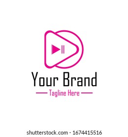 Abstract Logo Template Company art, music, instrument